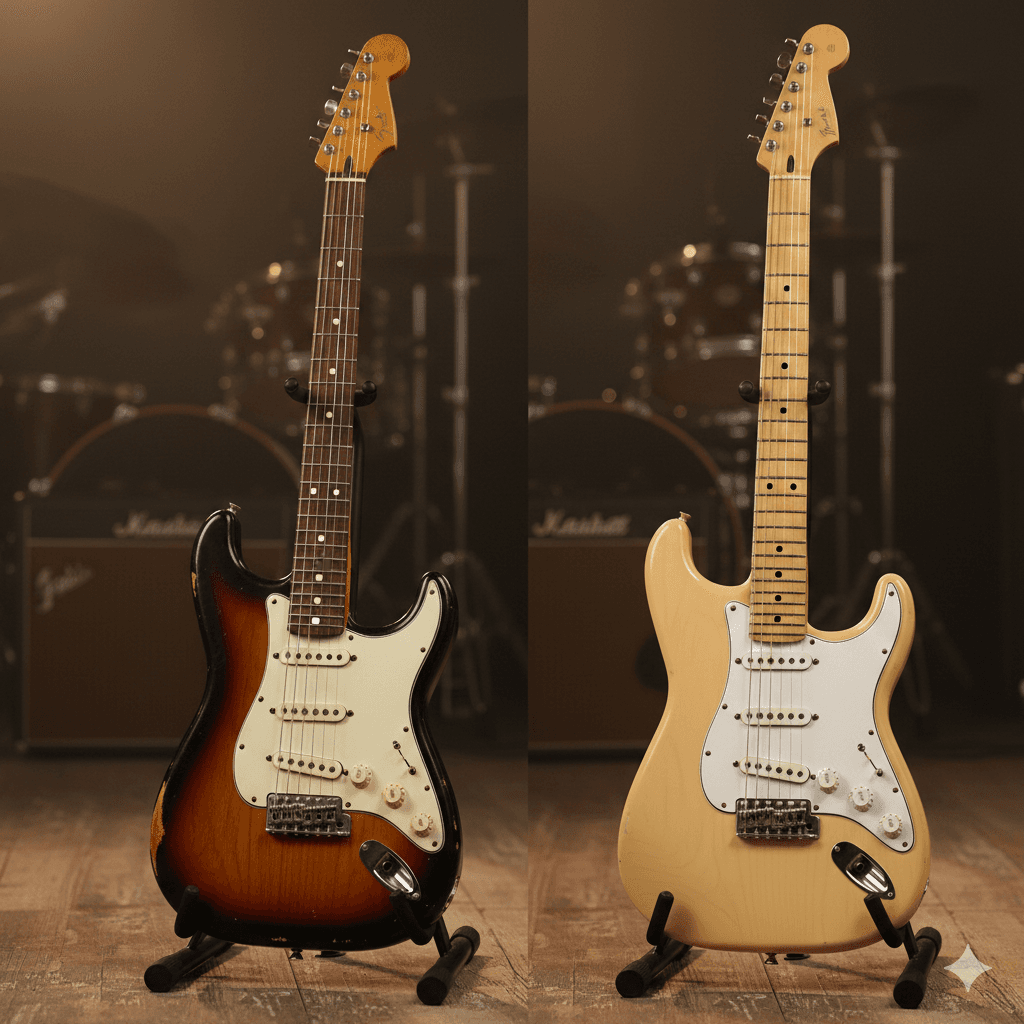 Maple VS Rosewood Fretboard Shootout