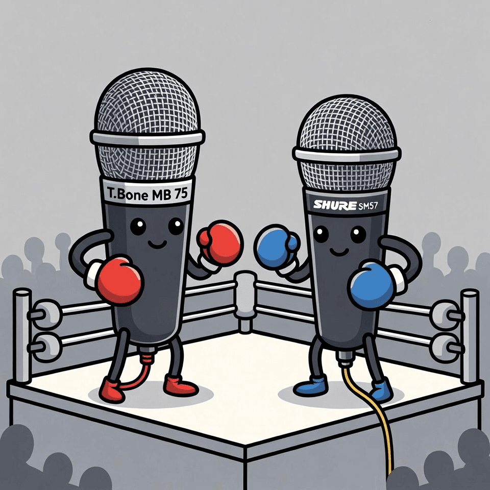 T.Bone MB 75 vs Shure SM57