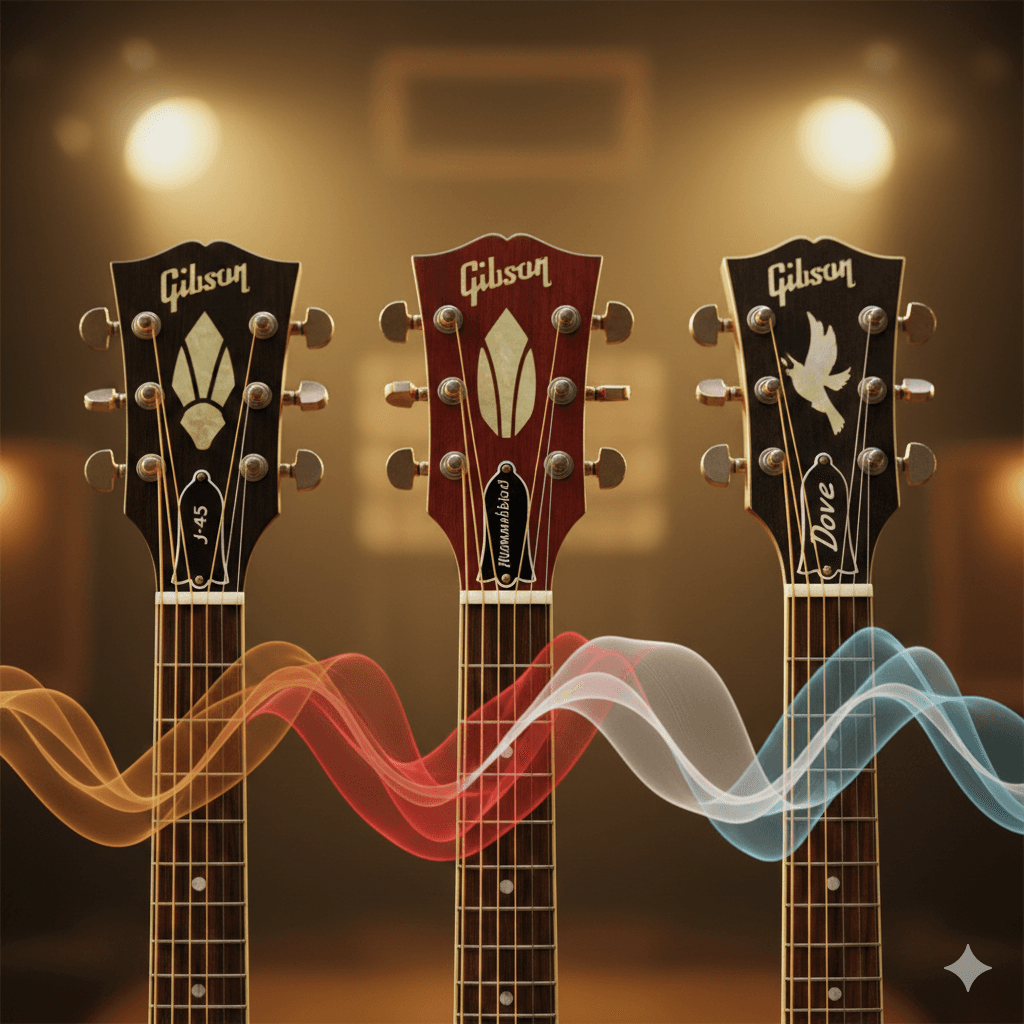 All Gibson Acoustic Models Explained | J-35, J-45, Hummingbird, Dove, etc.